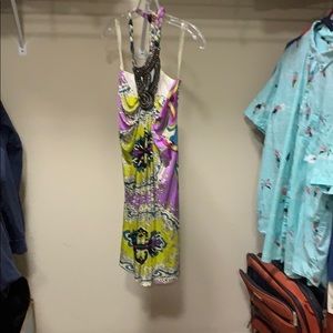 Sky embellished dress size medium